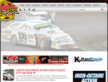 Tablet Screenshot of dodgecityraceway.com